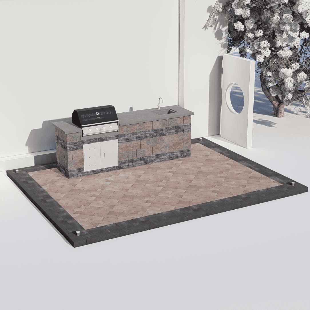 Outdoor Kitchen 4045 - 5.00 x 4.00 m